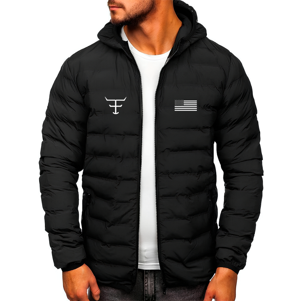 Jaqueta Bobojaco Country texasfarm USA Lateral TXC Rodeio Corta Vento Nylon Frio Reforçada