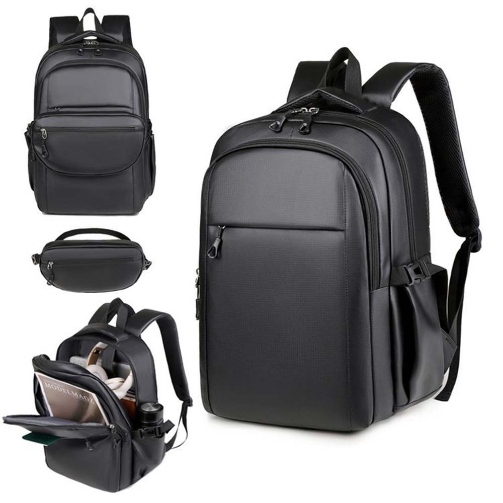 Mochila Laptop De Viagem Escola À Prova Dágua Executiva Para Notebook Impermeável Unissex Negócio