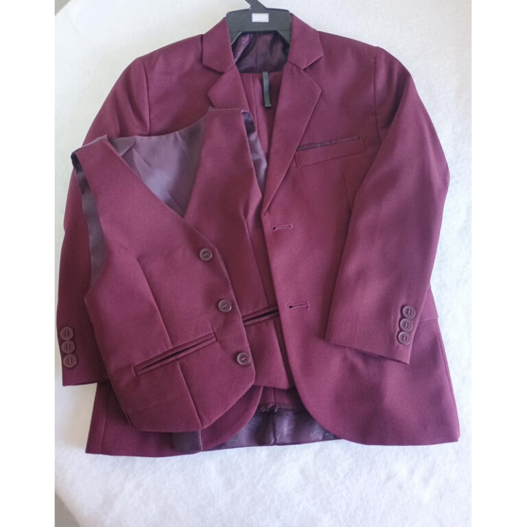 kit terno infantil calça +blazer+colete Oxford pr