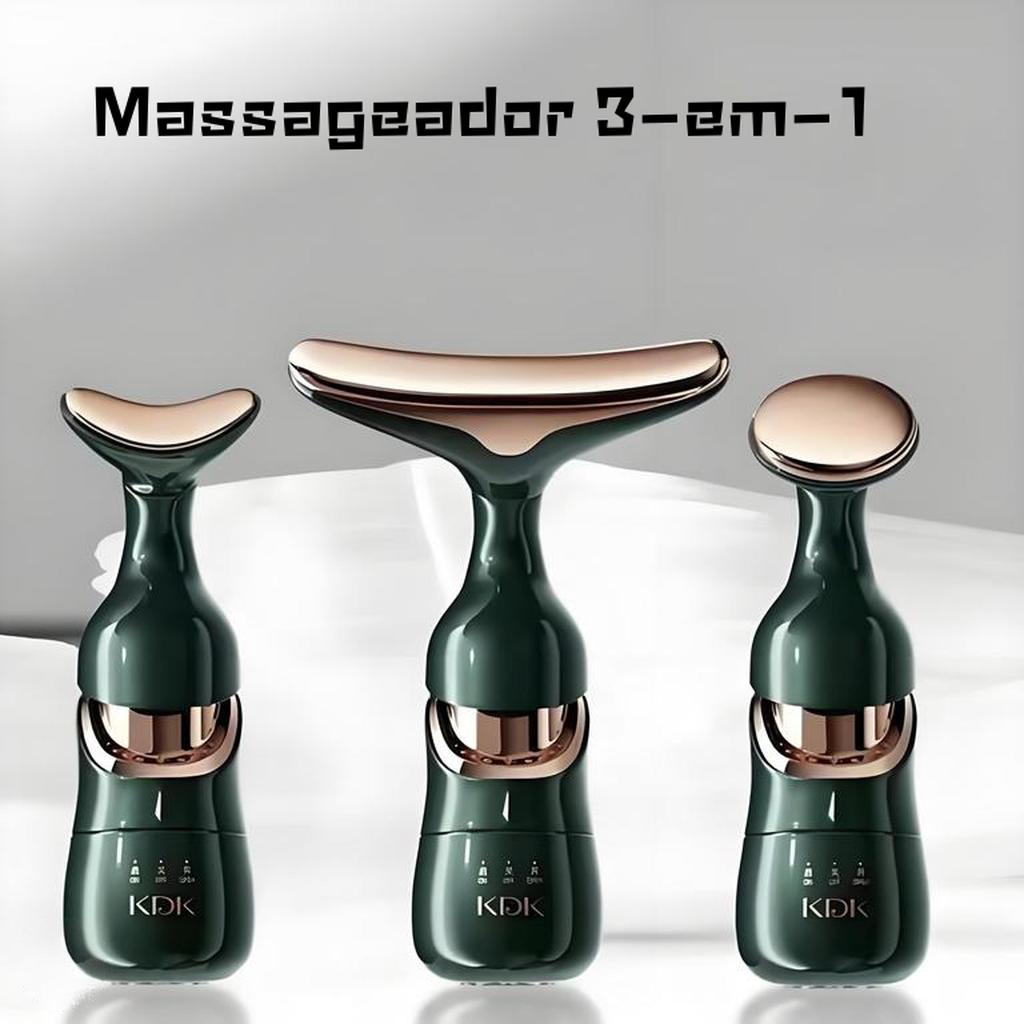 Massageador Facial Manual Profissional | Firmador, Drenagem Linfática e Anti-Flacidez N7