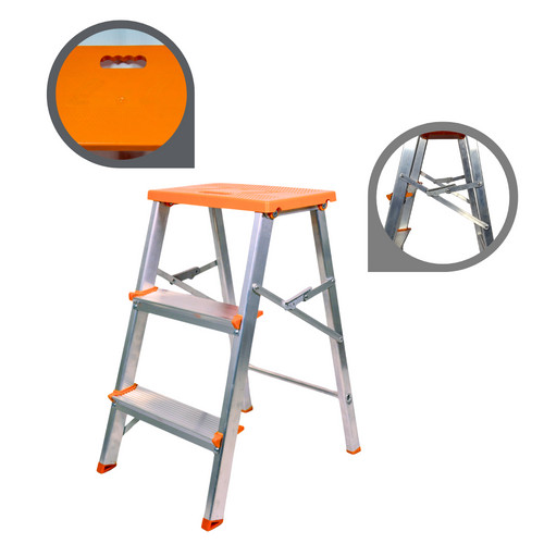 Escada Banqueta Alumínio Forte Tesoura Ágata100k