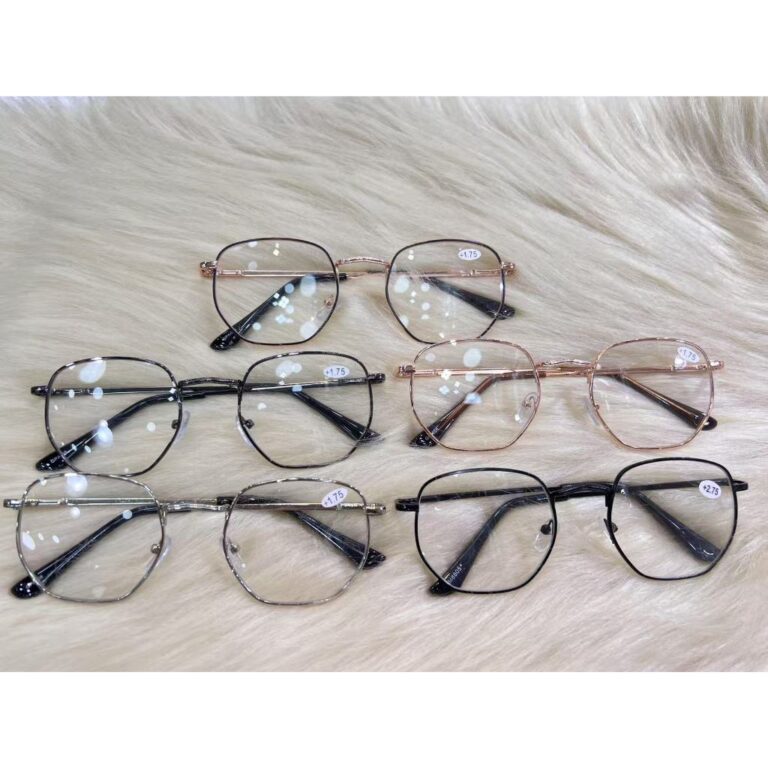 Óculos pra perto com grau Exagonal novidade lente