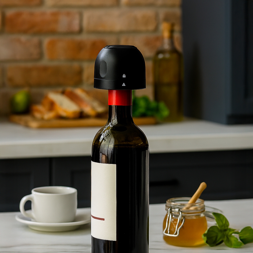 Tampa Garrafas De Vinhos Espumantes C/trava  – Bhz Store