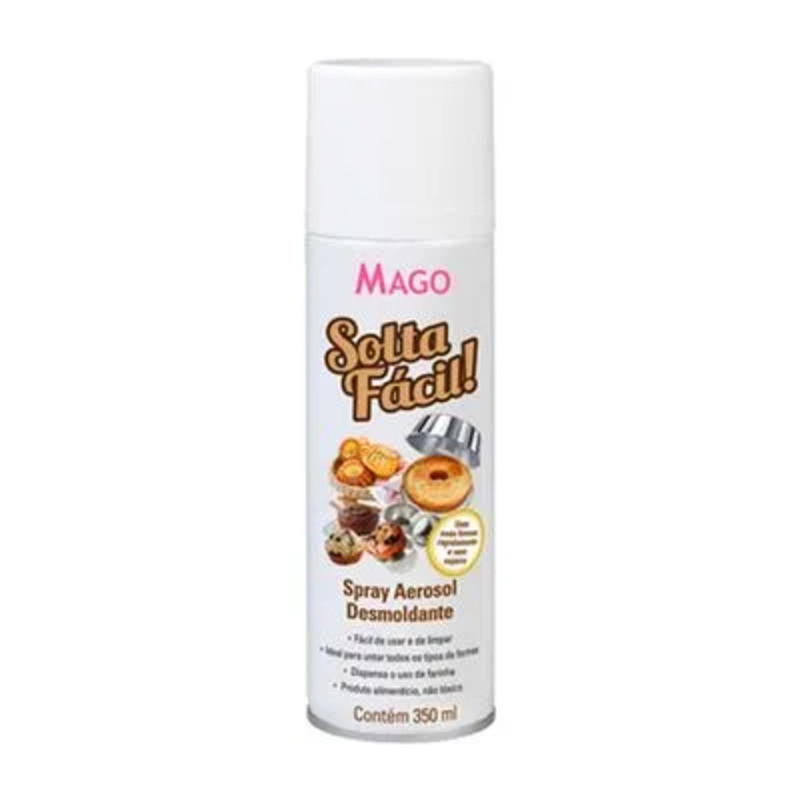 Desmoldante Spray Solta Fácil Mago 400ml Antiaderente