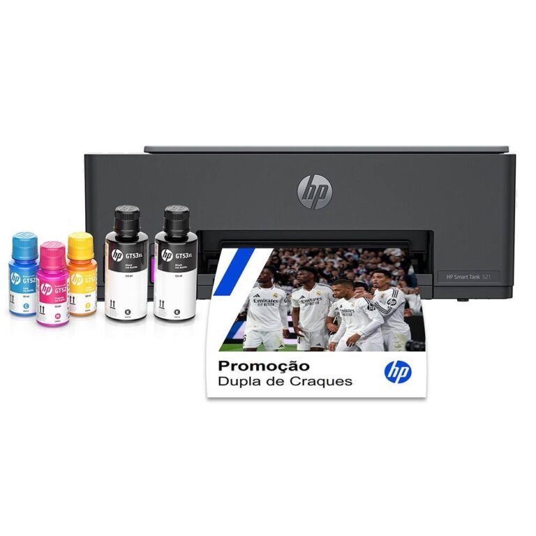 Impressora Multifuncional HP Smart Tank 521 Tanque
