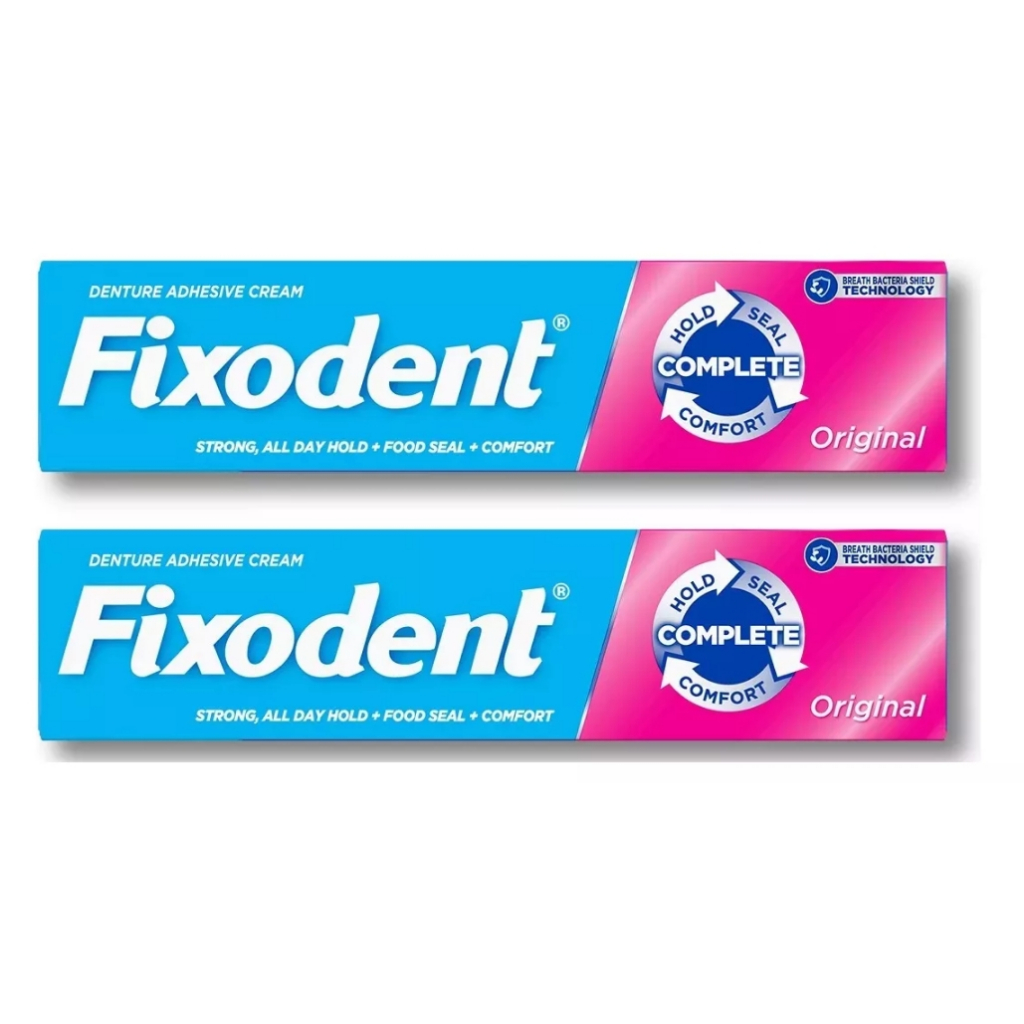2 Fixodent Original 68g (2 Tubos) 100% Original