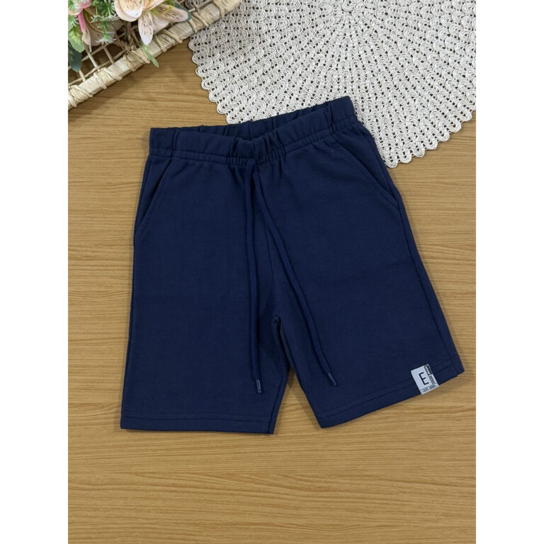 Bermuda Infantil Menino Elian Azul Marinho