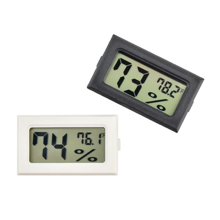 Higrômetro Digital com Termômetro Monitoramento 