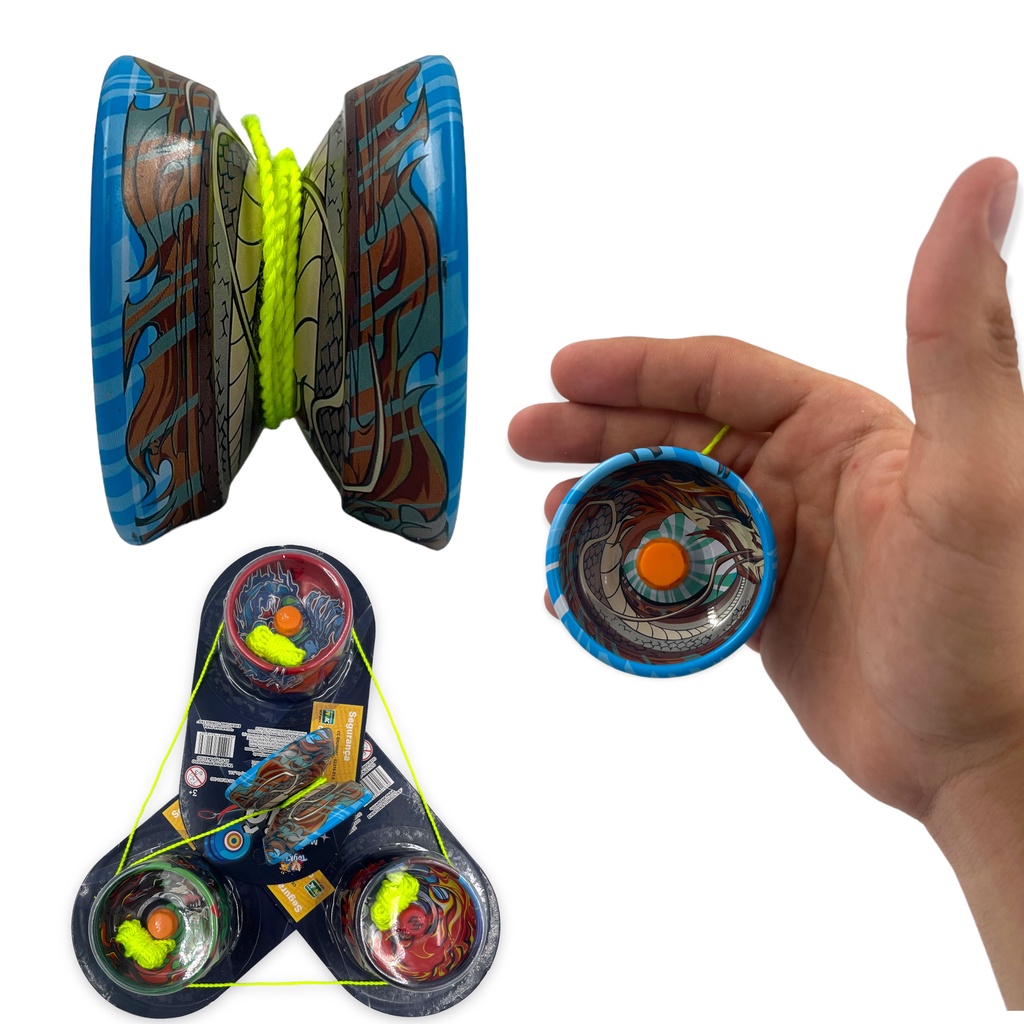 Yoyo Profissional Rolamento de Alumínio Leve Resistente Ioio yo-yo Brinquedo Infantil Interativo