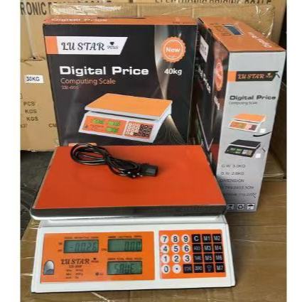 Balança digital 40kg bivolts 110/220v eletrônica