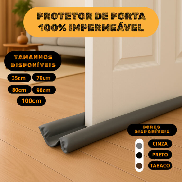 Veda Porta Impermeável Protetor de Porta Contra I