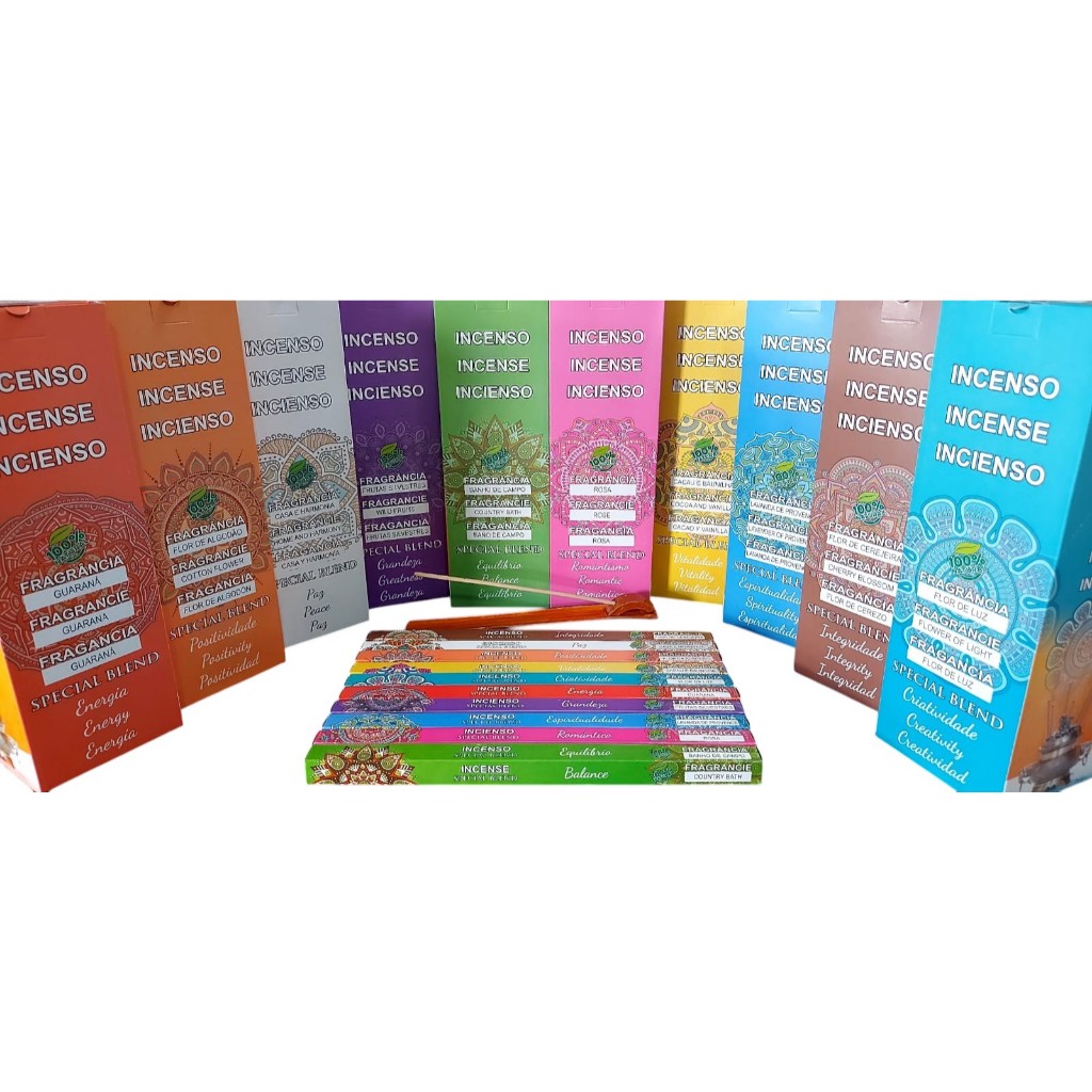 Incenso Linha Mandala Sortidos – Escolha a quantidade