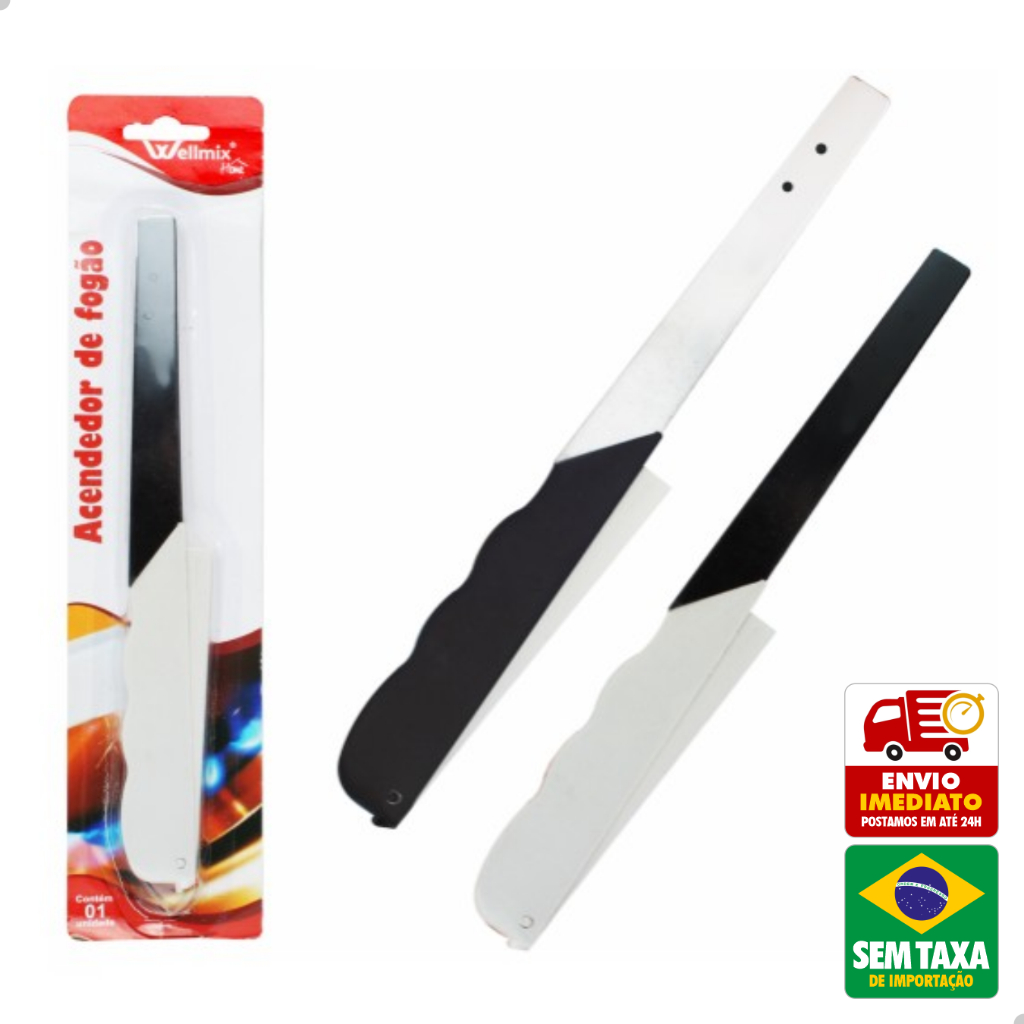 Acendedor de Fogão Kit 2 Unidades Botão Lateral de Apertar Faísca LUME Original