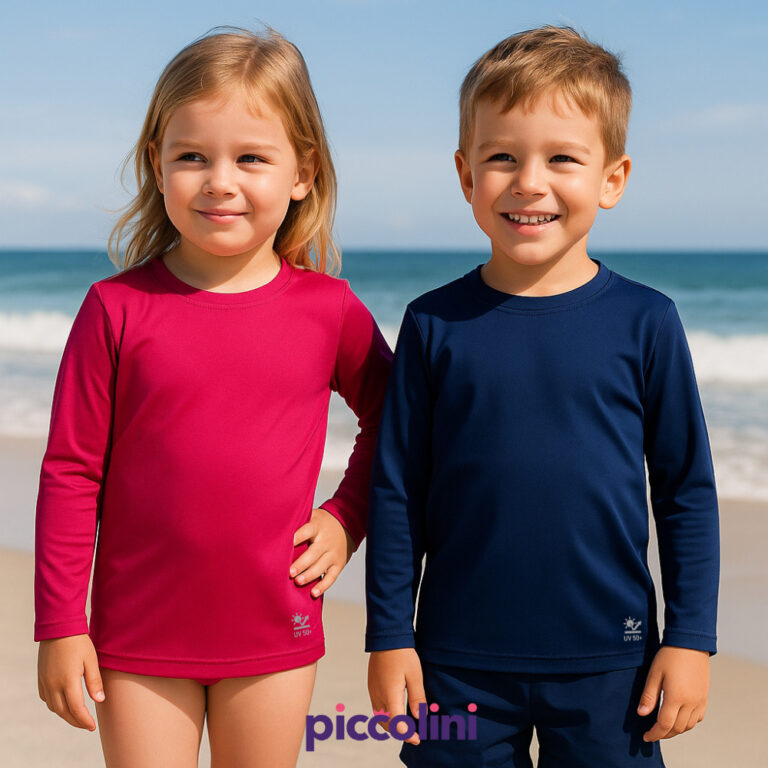 Camisa térmica Infantil e Juvenil Unissex proteç