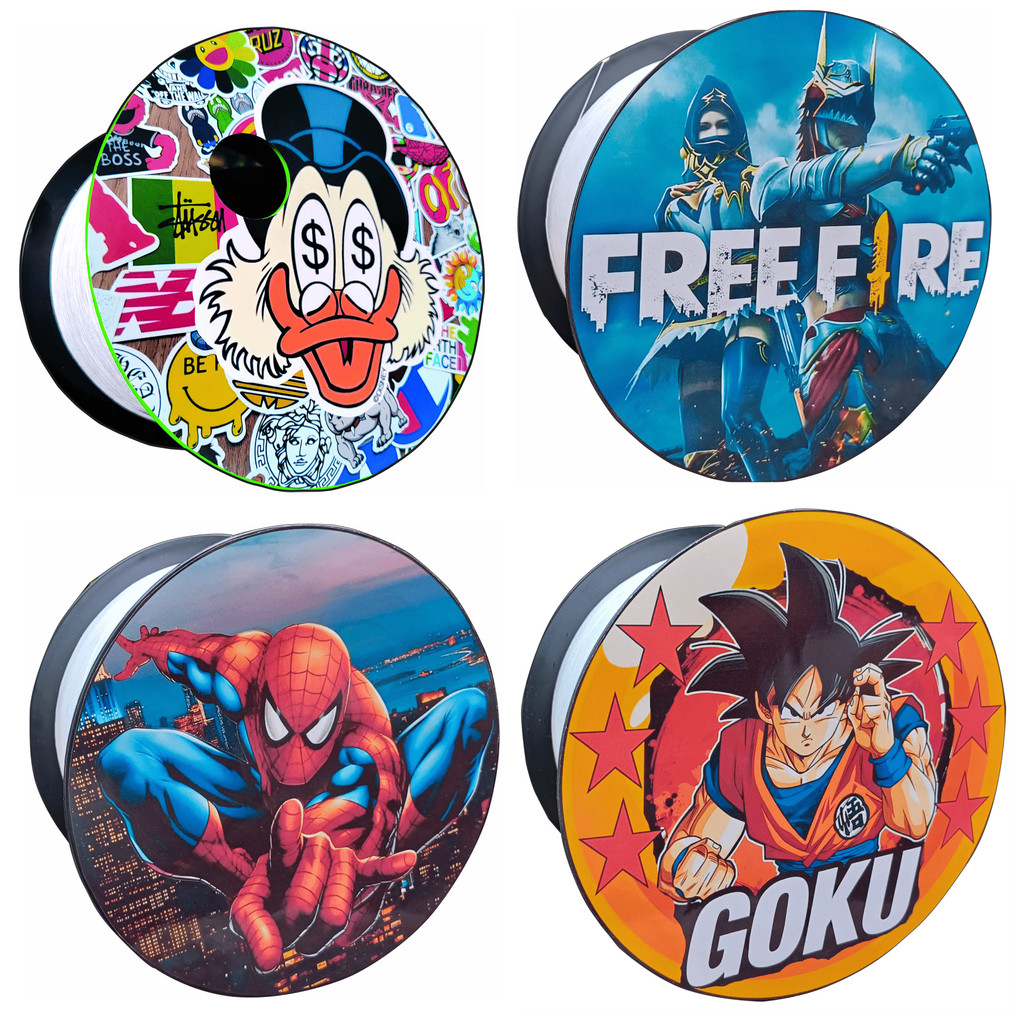 Pipa – Carretilha de Pipa Personalizada 21cm com Linha