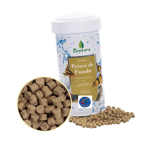 Raçao Peixes De Fundo e Crustaceo 50g Agranel