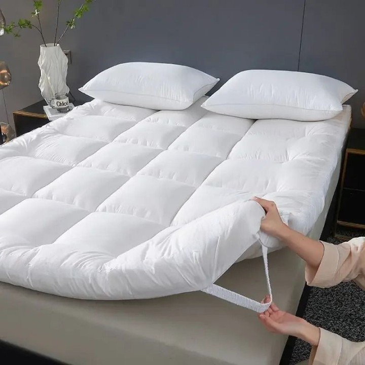 Pillow Top Protetor de Colchão 400 Fios Macio Sup