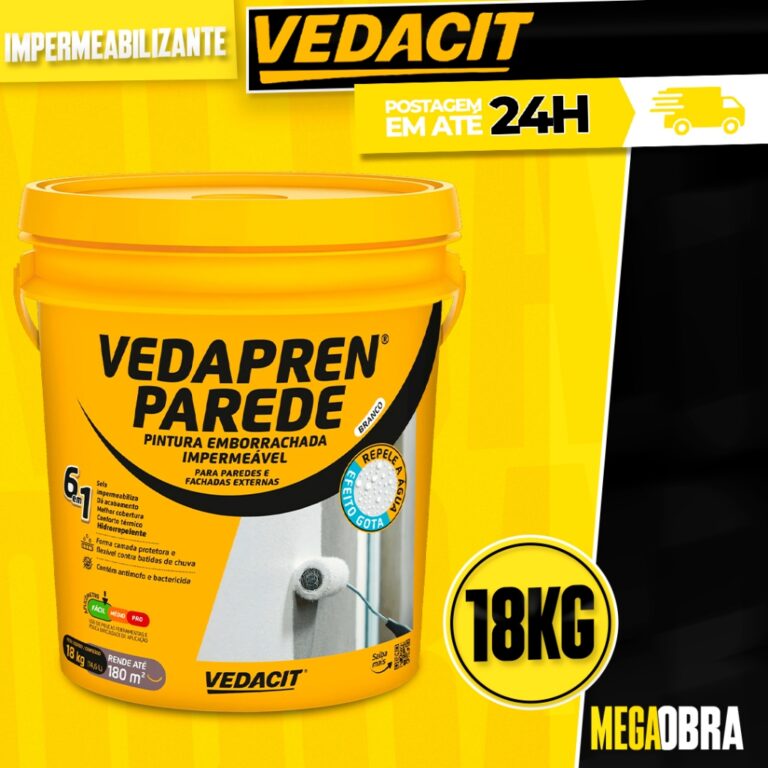 Pintura Vedacit Vedapren Impermeabilizante para Pa