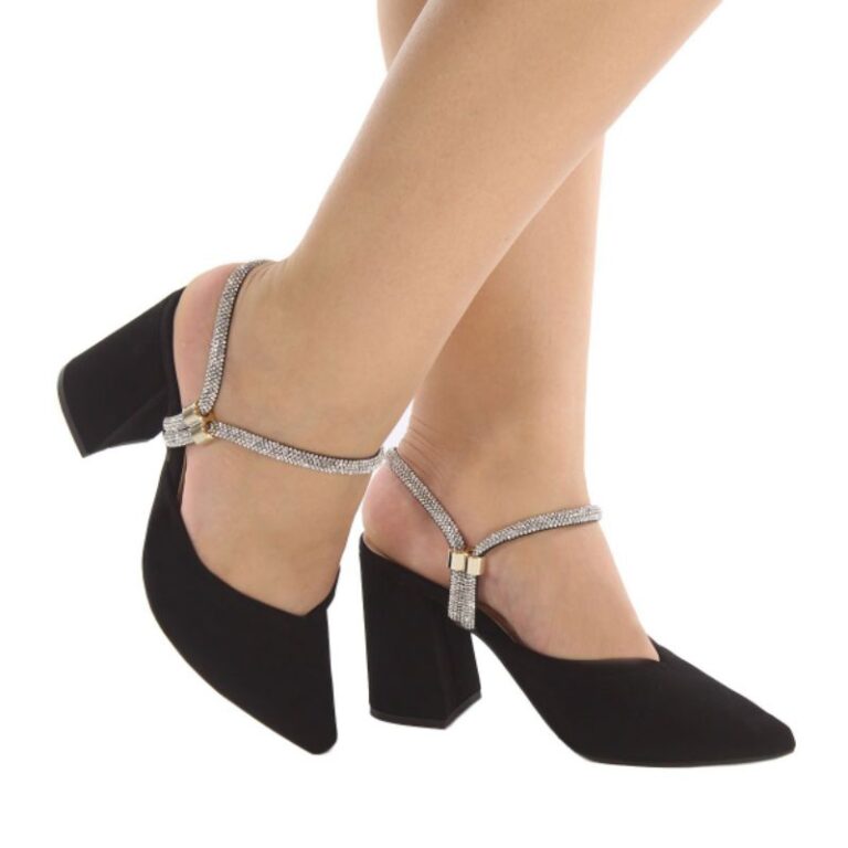 Scarpim Preto Berolado Alto