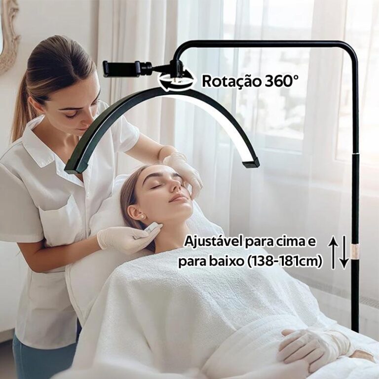 Luminária Arco para Estética 3 Cores – Ilu