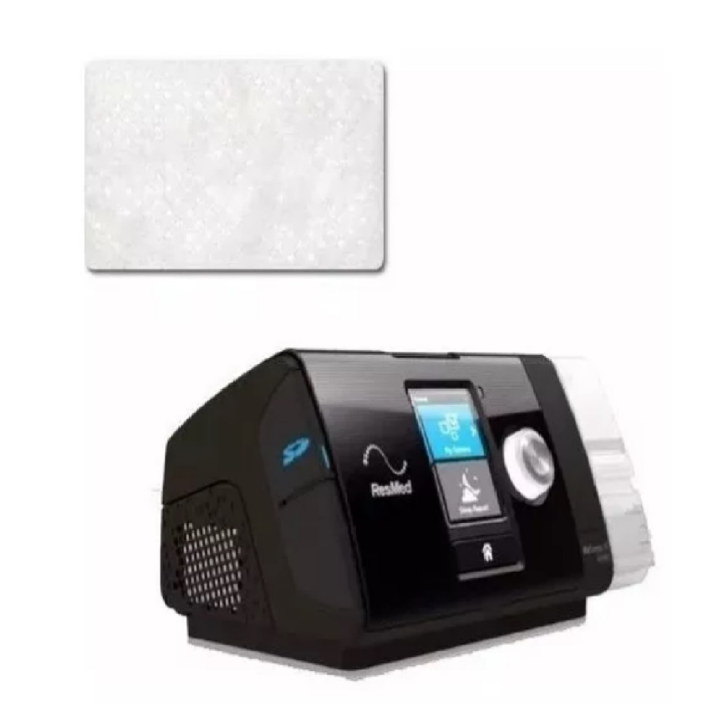 Filtro Cpap Resmed S9 S10 ANVISA kit 12 unidades ( 1 por mês ) Airsense Aircurve Nacional