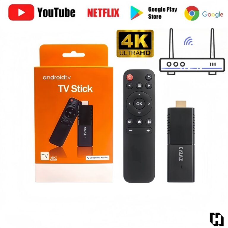 TV Stick 4K Hdmi Smart 2GB 8GB Android 9.0 Hub Com