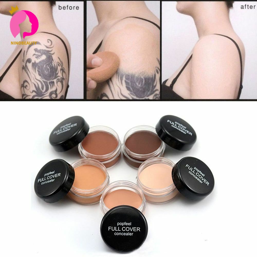 Corretivo/Base Corretiva Profissional POPFEEL de Longa Duração para Maquiagem Facial