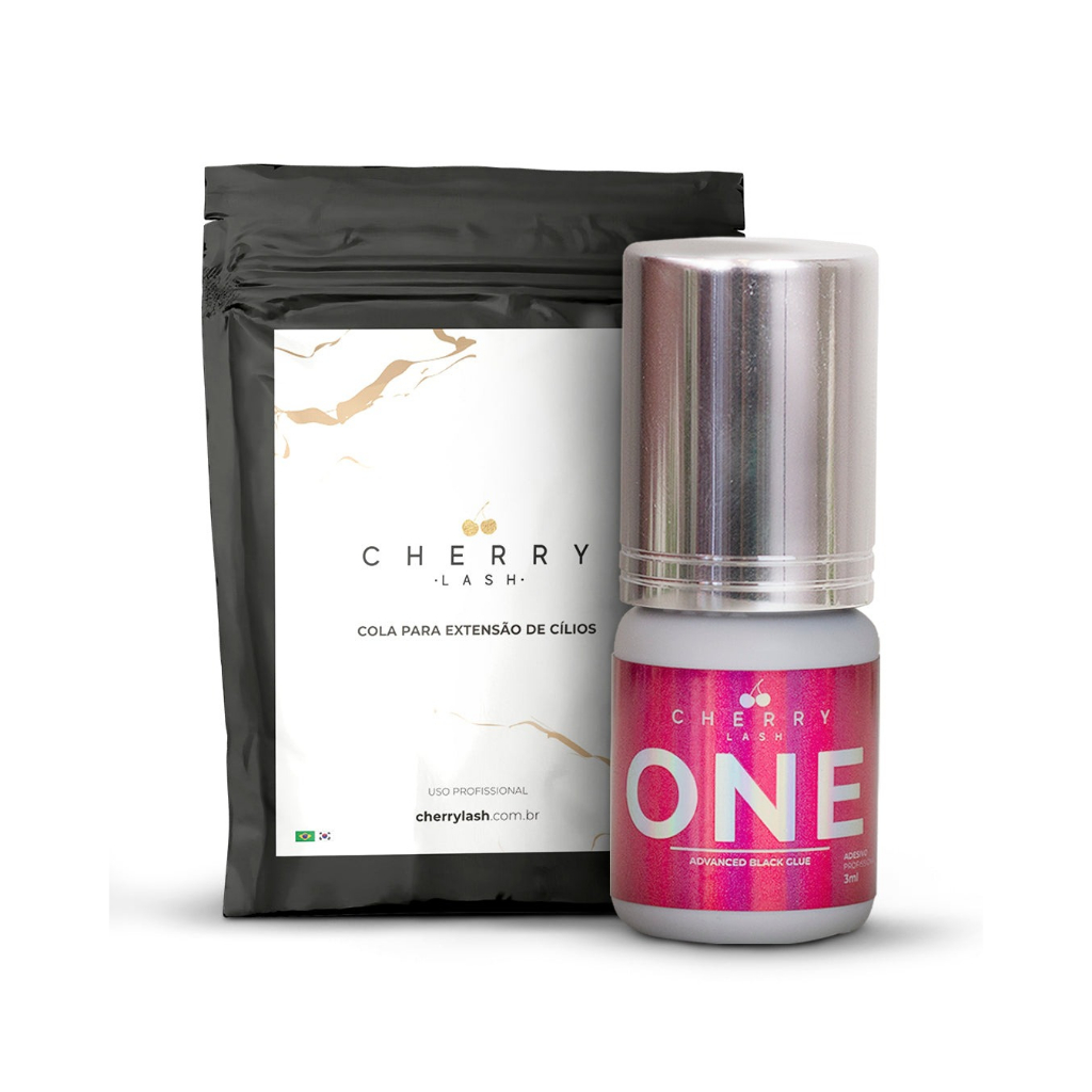 Cola Para Extensão De Cílios One Cherry Lash Adesivo Pro Cor Preto