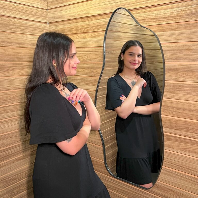 Espelho Organico Grande Corpo inteiro 110x50cm