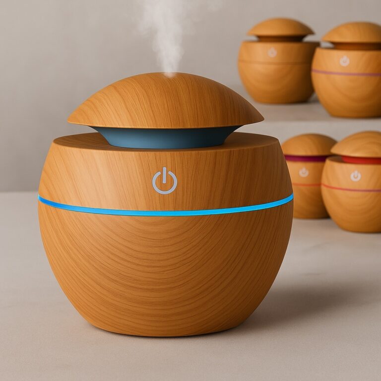 Mini Difusor Ultrassonico Umidificador Ar Aromatiz