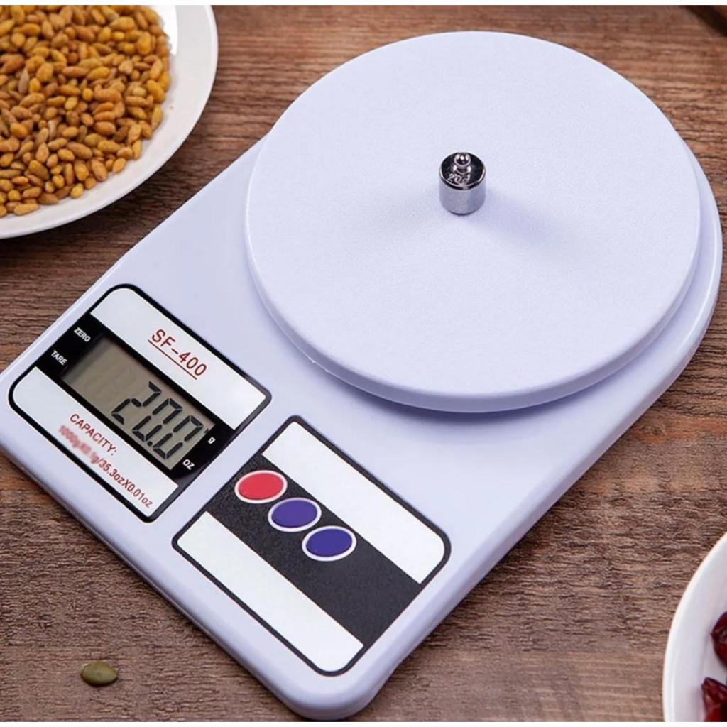 Balança Digital de Cozinha de Precisão 1g a 10Kg SF400 – Nutrição e Dieta