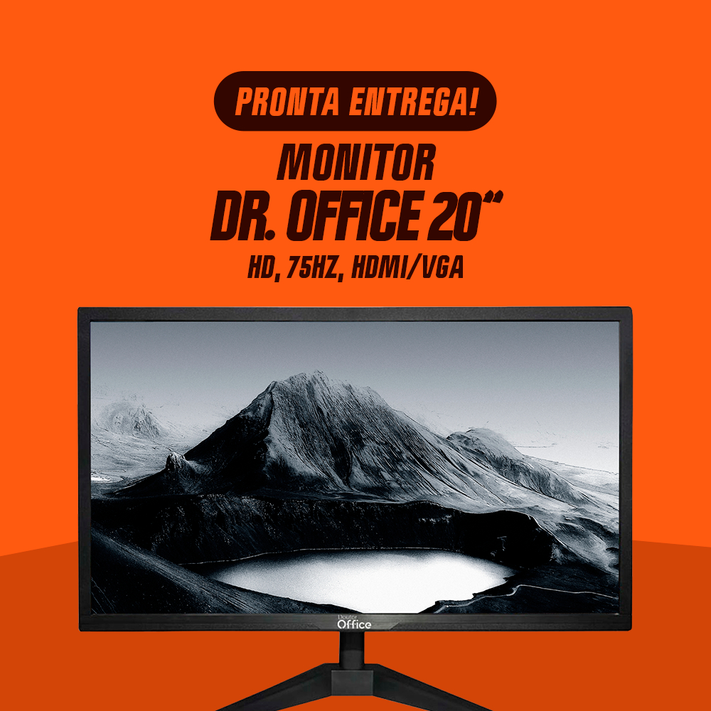 Monitor Dr. Office, 20 Pol, HD, 75Hz, HDMI/VGA, MDR-0504-20