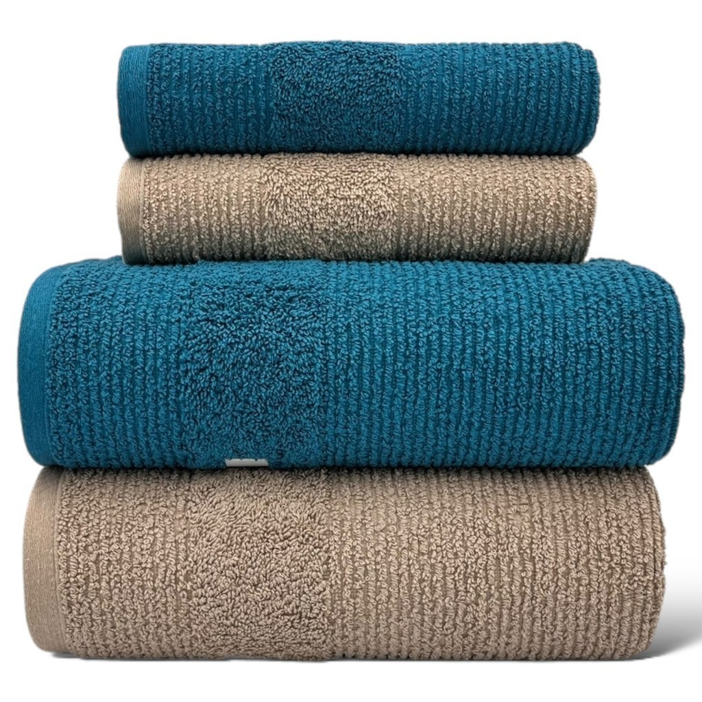 Toalhas de Banho Banhão Gigante Kit Jogo de 2 Toalhas de Banho + 2 Toalhas de Rosto 100% Algodão