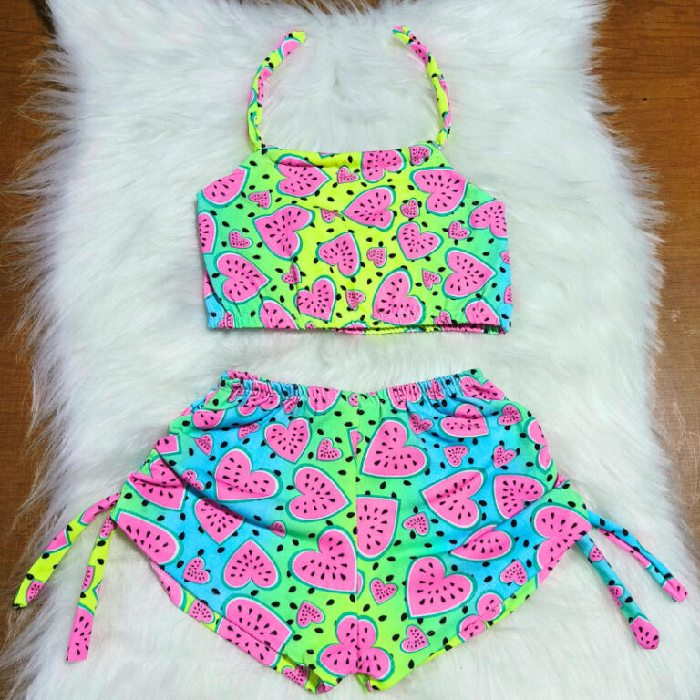 Biquini Infantil Menina Roupa de Praia e Roupa de 