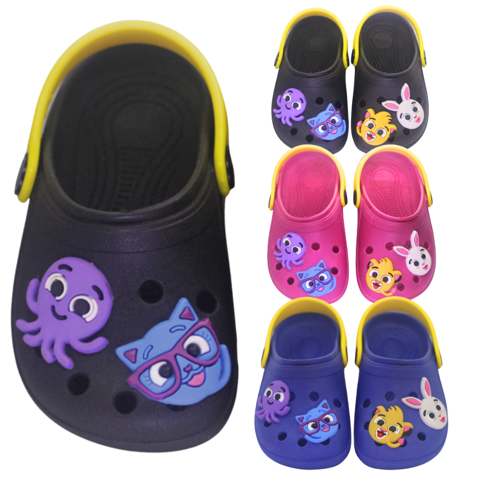 Babuche Infantil Unissex Várias Cores Para Meninas E Meninos Macio E Leve Envio Já