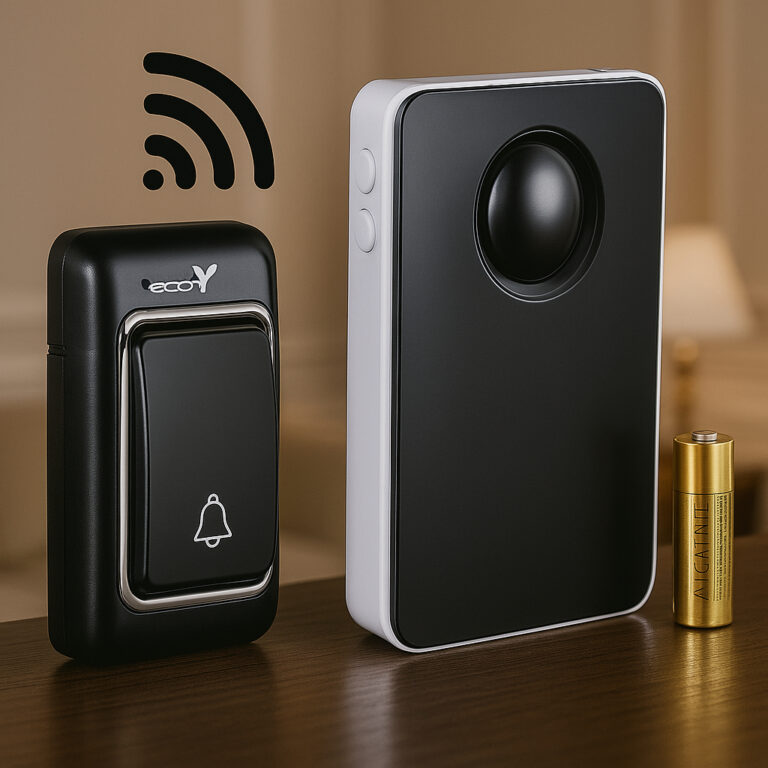 Campainha Residencial Sem Fio Longo Alcance 180m P