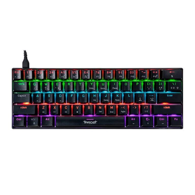 Teclado Mecanico Gamer TGT Sherman Compacto, Rainb