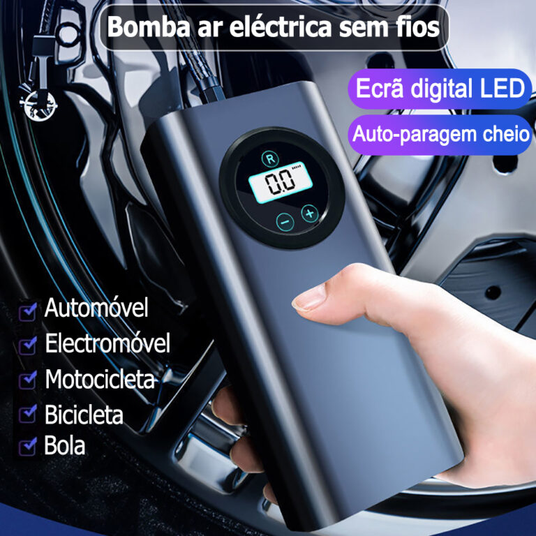 150PSI display digital bomba de ar elétrica sem f