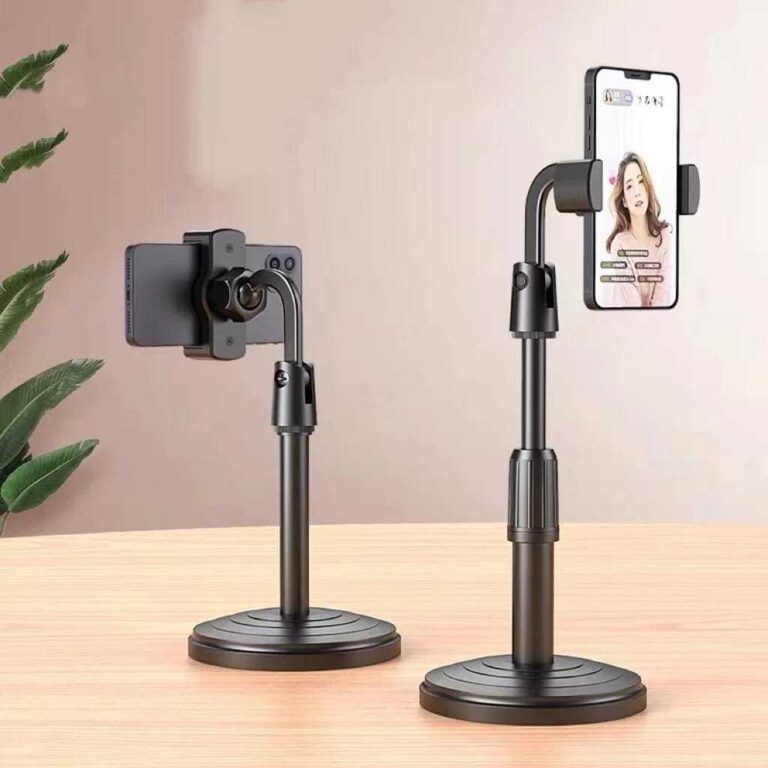 Suporte Tripé Para Mesa Celular Mini Pedestal Aju