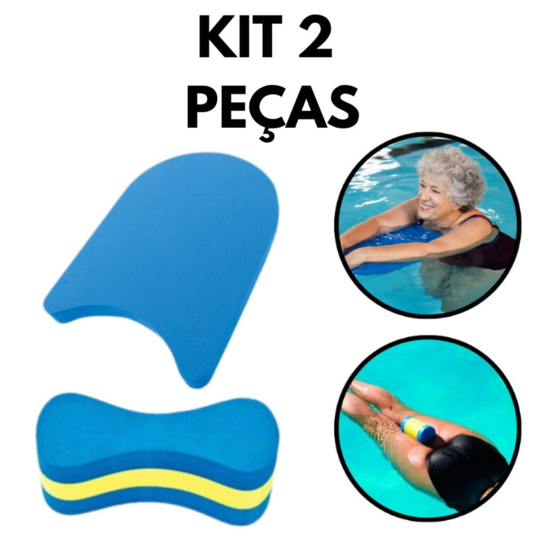 Kit Natação Hidroginastica Pull Boia Poliboia + 