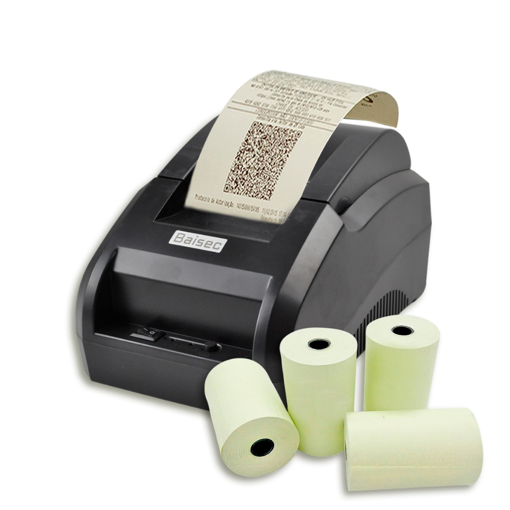 Impressora Térmica 58mm/80mm USB Não Fiscal com Guilhotina Restaurante, Ifood, Delivery e Recibos