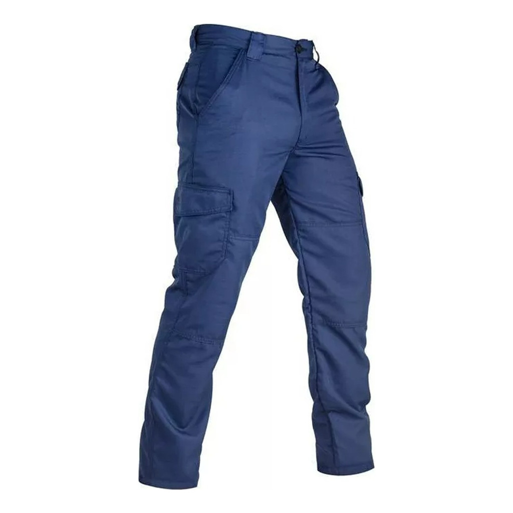 Calça  Poly Trilha 6 Bolsos Tática Leve Pesca Reforçada Legendários Masculina Militar Pesca Seguranç