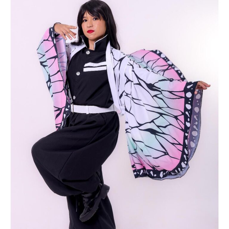 Quimono Cosplay Demon Slayer  Haori Estilo Japonê