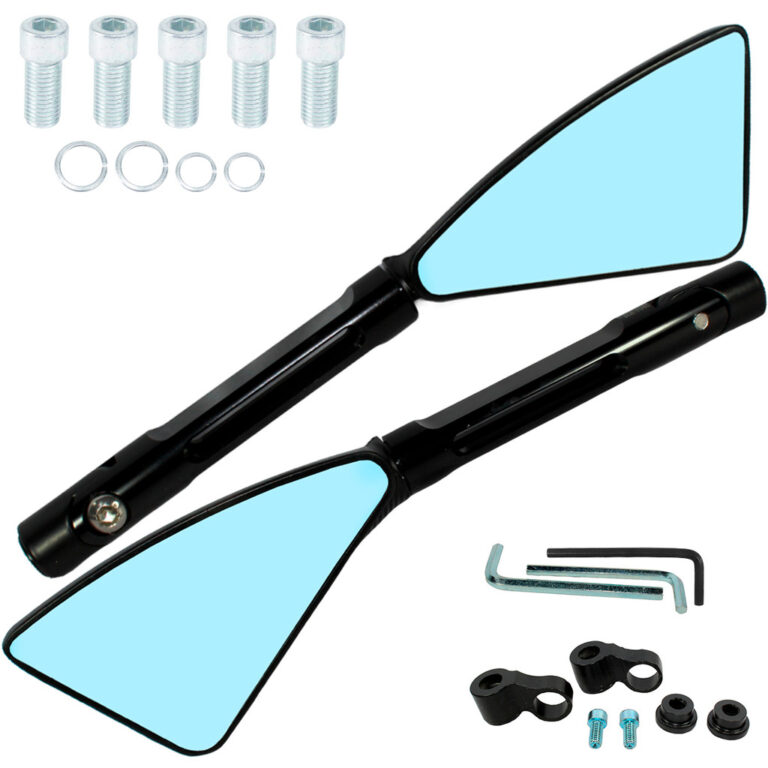 Retrovisor espelho moto modelo Rizoma Piramide CNC