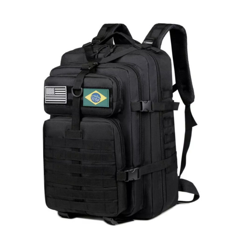 Mochila Tática 50 Litros Reforçada Impermeável 