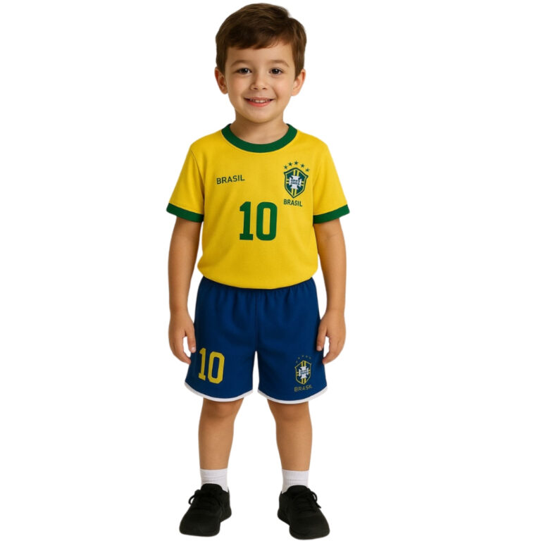 Conjunto Infantil do Brasil Masculino Bermuda + Ca