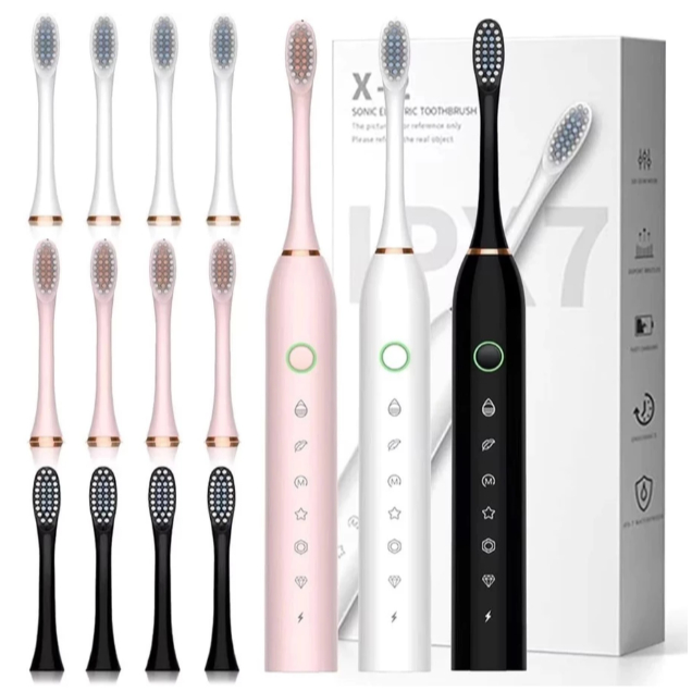 Escova De Dentes Elétrica Com Cabeça À Prova D�