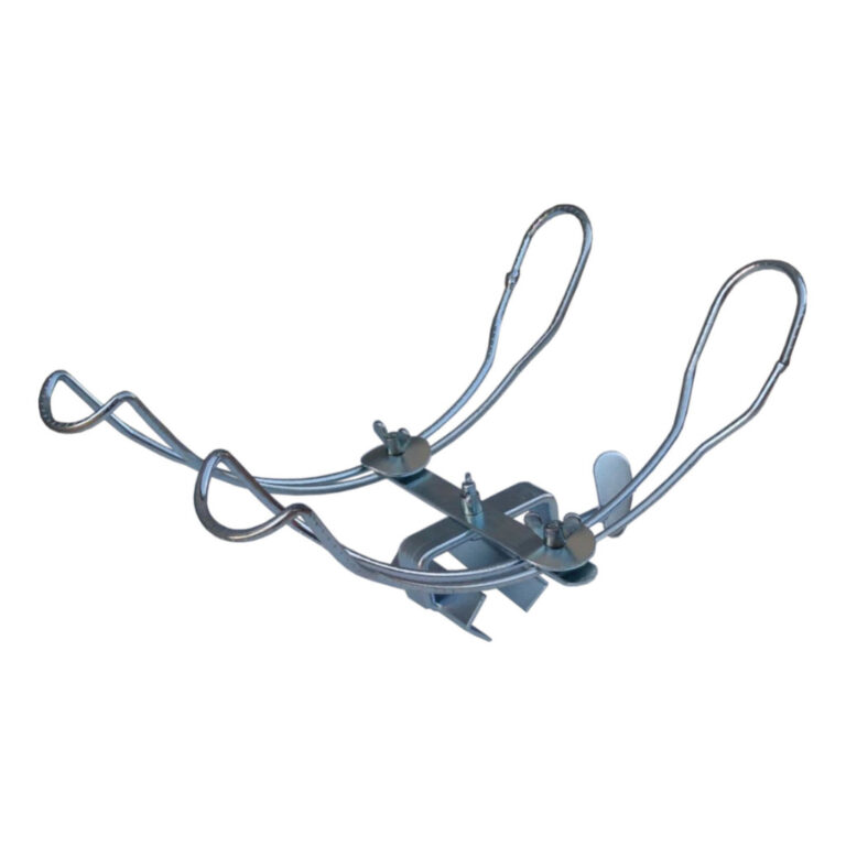 Suporte Para 02 Varas Borda De Barco Tipo Morcinha