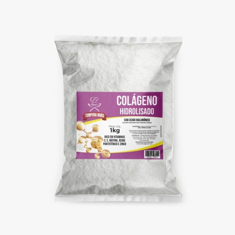 Colágeno Especial Puro 1kg Linha Premium Tipo 1 &