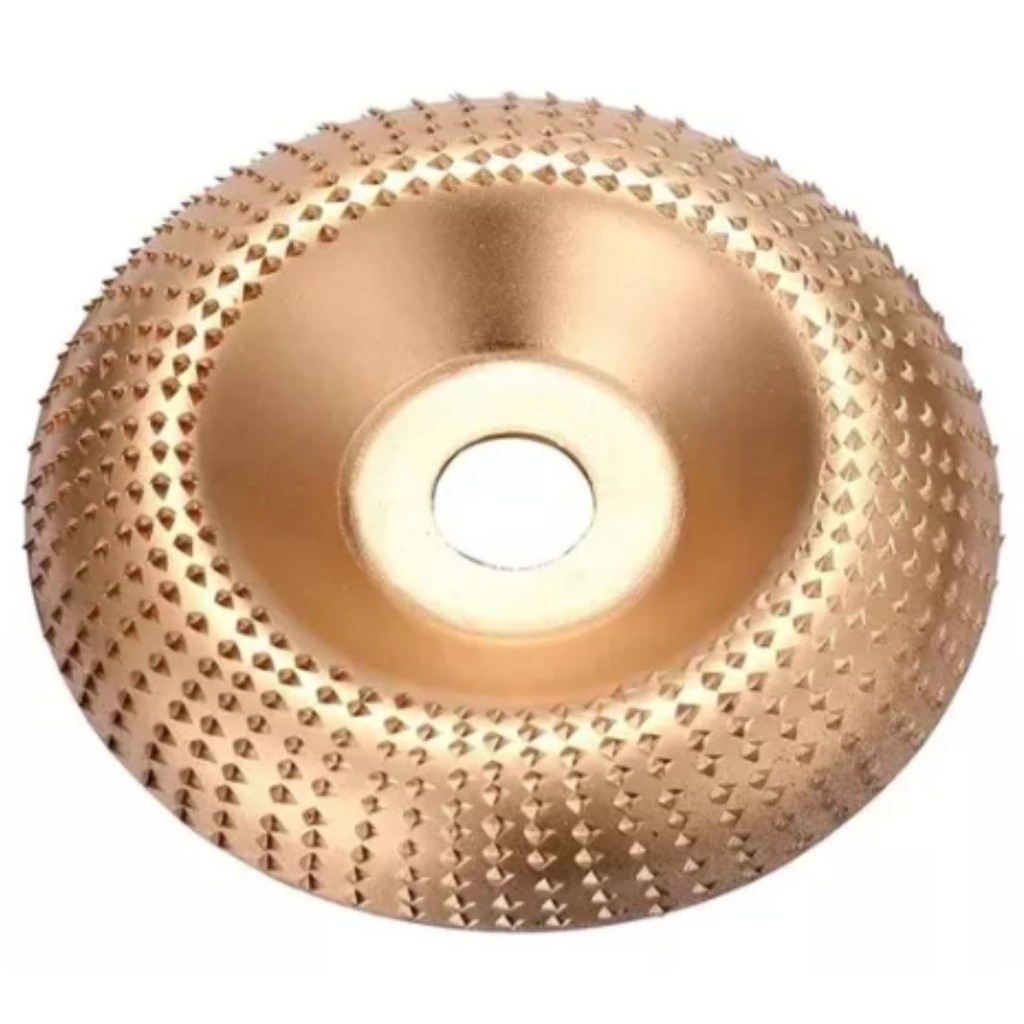 DISCO DE DESBASTE DE MADEIRA TIPO GROSA 100MM ESMERILHADEIRA